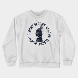 Gloomy skull Crewneck Sweatshirt